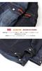 Edwin KBWG01 Dark Blue Motorcycle Denim Size L Men's Jacket,