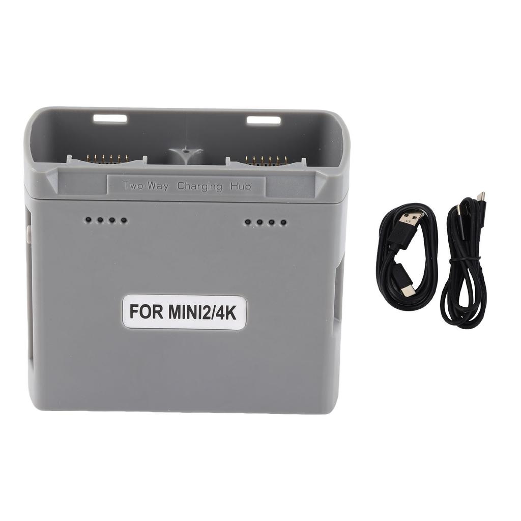 Drone Battery Charger PD Fast Charge Manager Dual Way Charging Hub for Mini 4K Mini2 Mini SE Mini2 SE