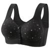 Front Buckle Cotton Bra for Middle-aged & Elderly Women - Breathable, No Underwire, Plus Size