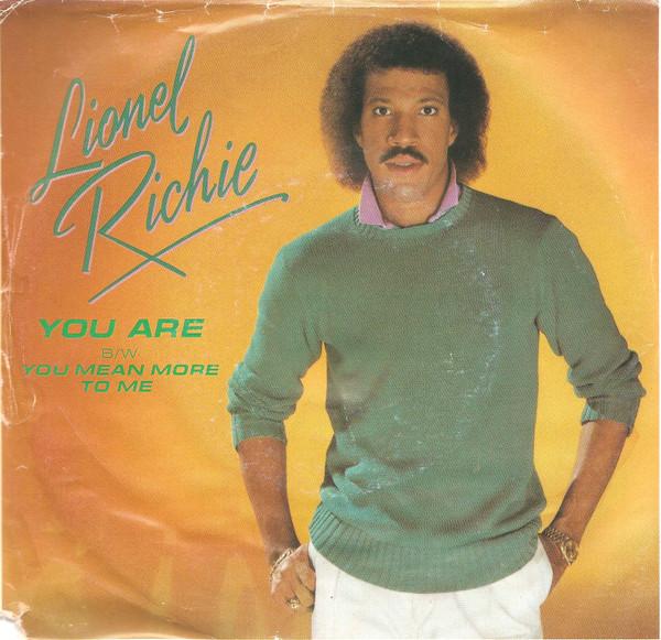 

7inch Record LIONEL RICHIE - You Are / You Mean More To Me M1657 MOTOWN 1983 Canada Dance & Electronica Used
