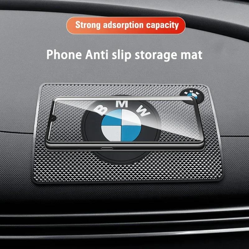 BAGA7 2025 New Car Dashboard Non-slip Mat Phone Key Storage Pad Car Accessories For BMW G30 G32 G01 G02 G05 G06 G07 G26 G23 G22 F40 F2
