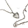 Korean S925 Sterling Silver Heart-Textured Pig Nose Chain Necklace for Women – Niche, Versatile High-End Clavicle Design