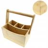 BAMBOO ORGANIZER CONTAINER BOX FOR UTENSILS