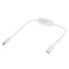 USB Cable, USB Female To Male Extension Cable with Button H for