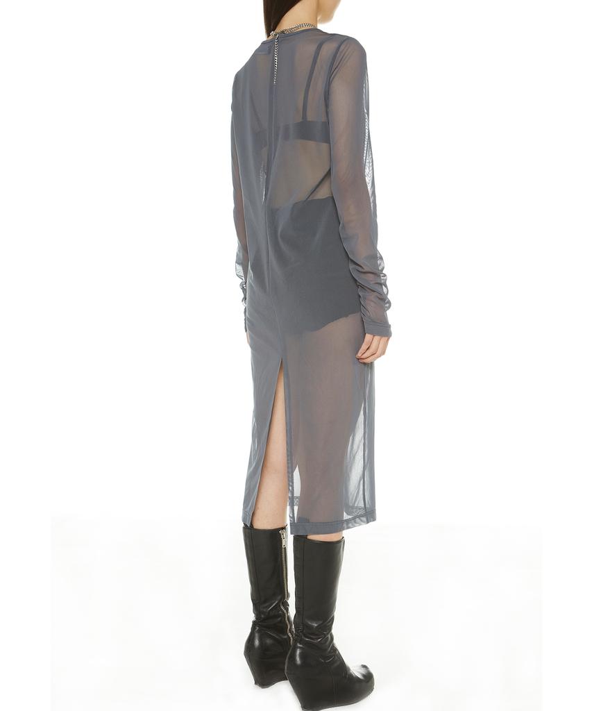 Suki Sheared Dress (Black Sesame)