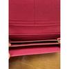 Used PRADA Saffiano Long Wallet Pink, Complete Accessories