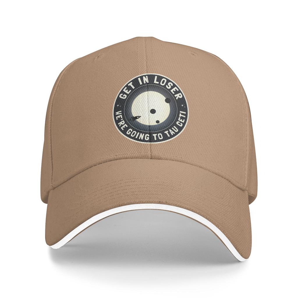 Project Hail Mary Get In Loser Baseball Cap  Tennis Skate Sun-Proof Trucker Hat Unisex-Teens Y2k Cool Custom Logo Baseball Caps
