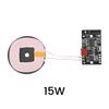 15W Wireless Charging PCBA Long Distance Home Car 12V Wireless Charging Module Fast Wireless Charger Transmitter Module