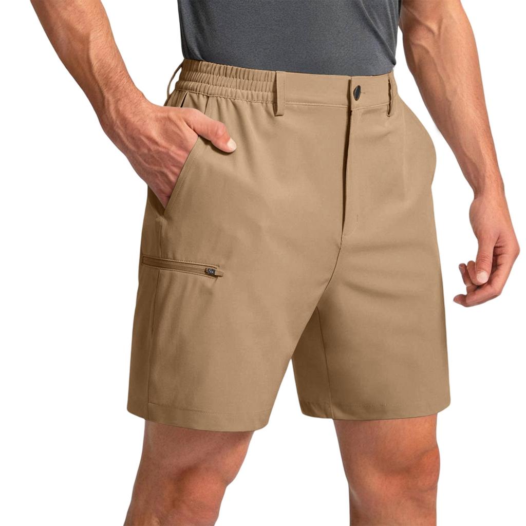 Men's Casual Sports Straight-leg Shorts - Men's Multi-pocket Work Pants