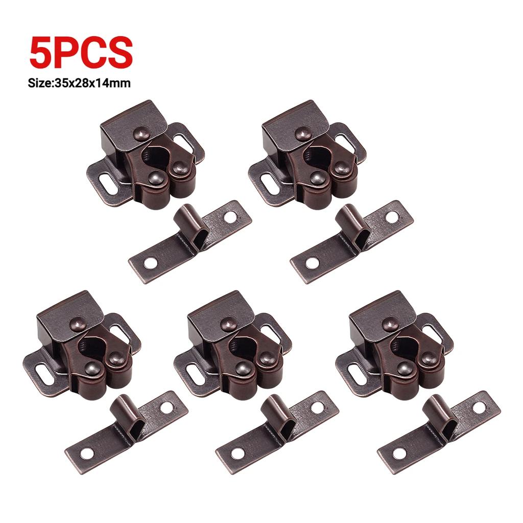 5/3/2/1PCS Door Stop Closer Stoppers Damper Buffer Magnet Cabinet Catches For Wardrobe Hardware Furniture Fittings Accessories