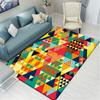 Geometric Style Porch Door Mat Non-slip Kitchen Living Room Carpet Bathroom Mat Indoor Carpet Door Mat Home