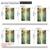 2pc    Drapes Flower vine Versatile 100% Polyester  Without Electricity Holiday Decorations Suitable for Decorations Clearance