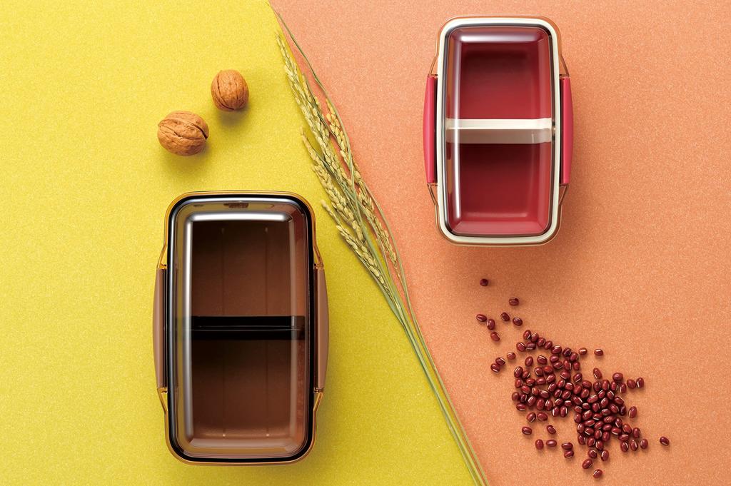 Komorijushi Rice Resin Dome Lunch Box 750 Walnut