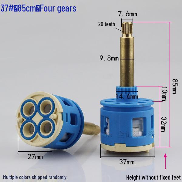3/4-Hole Faucet Cartridge Valve Core, 3/4-Function Shower Bathtub Mixer Tap