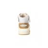 Salvatore Ferragamo Ferragamo Cosma Leather   Mesh High Top Sneaker White