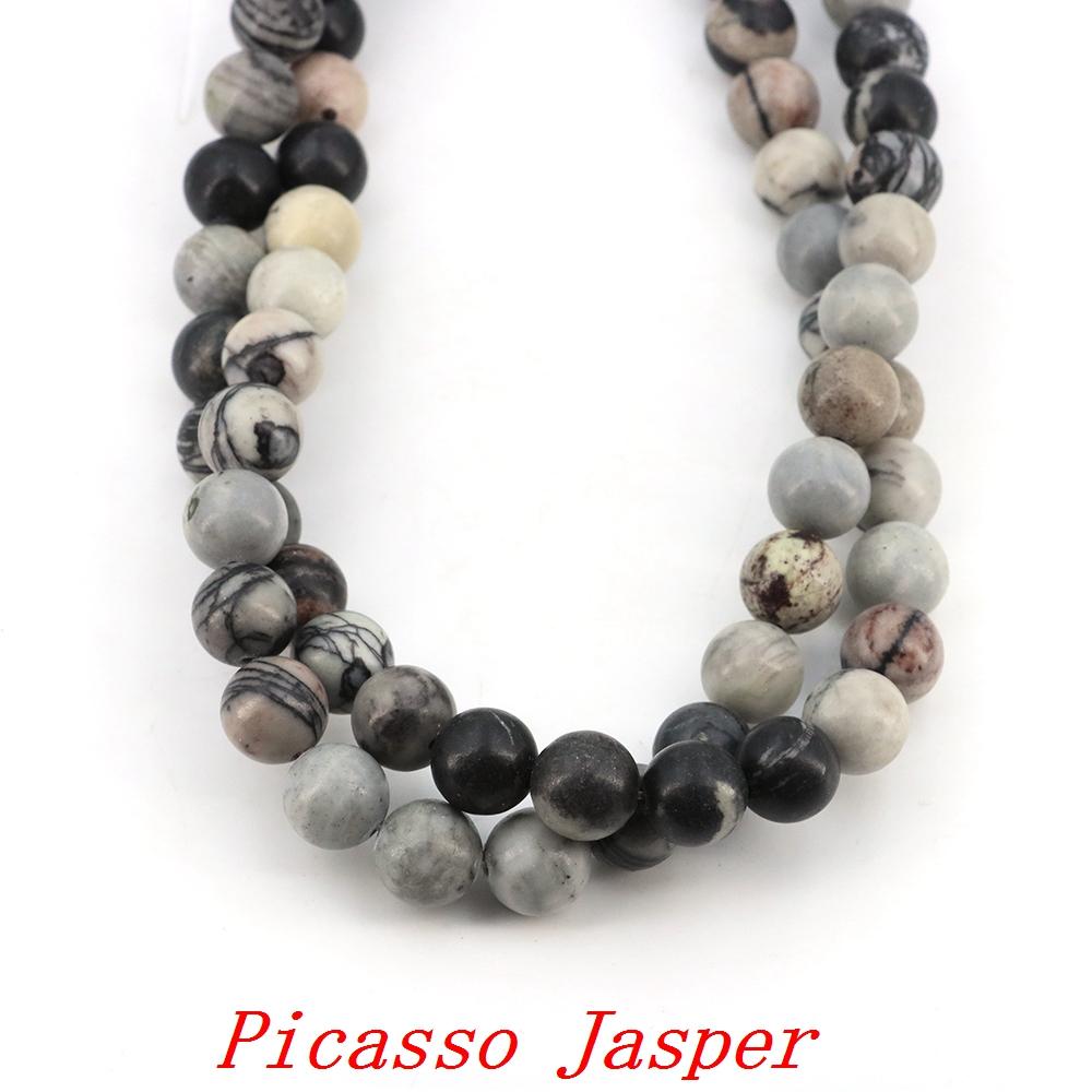 4/6/8/10/Mm Natural Stone Yellow Tower Crystal Round Loose Citrine Bead Crystal Stone Jewelry Making Diy Bracelet Necklace Gift