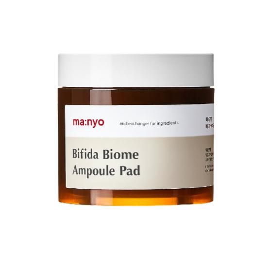 

Manyo Factory Bifida Biome Ampoule Pads Soothing & Hydrating 150ml × 70 Sheets