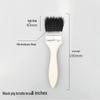 Shenglianxing Wood Handle Black Bristle Utility Brush Set (10-Pack)