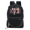 Blackpink Girl Group Backpack Junior High School High School Female Students Casual Large Capacity Schoolbag
