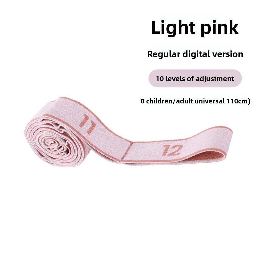 8/10/12 Grid Yoga Stretch Band Flexible Multi-stage Dance Stretch Band Adjustable Stretching Training Belt 3