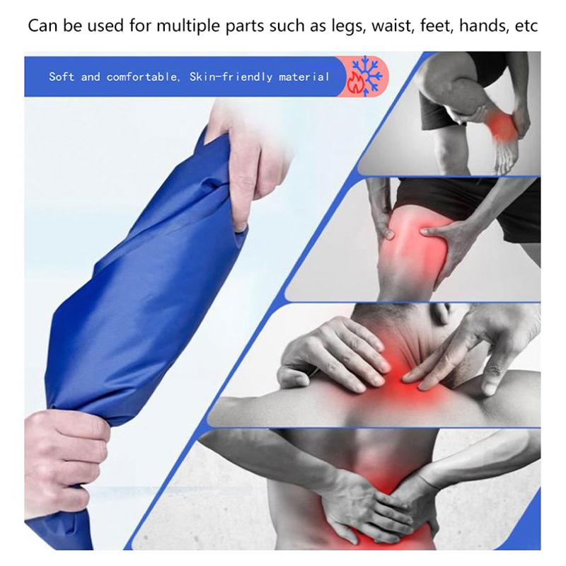 1Pc Multipurpose Gel Ice Sleeve Elbow Knee Ankle Ice Pack Hand Ice Wrap Gel For First Aid Sports Muscle Pain Ice Heat Pad