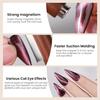 LINMANDA 3 In 1 Wooden Cat'S Eye Magnet, Multi-Functional Nail Magnet, Magnetic Gel Nail Polish For Professionals And Families