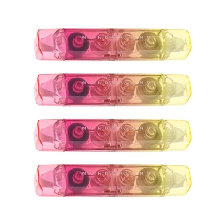 4 Pcs White Out Tape Gradient Correction Tape and Adhesive Tape Correction Rollers Double Head Correction Tape