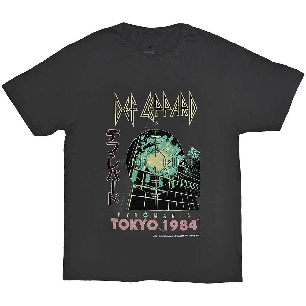 Def Leppard Tokyo T-Shirt Grey New XL