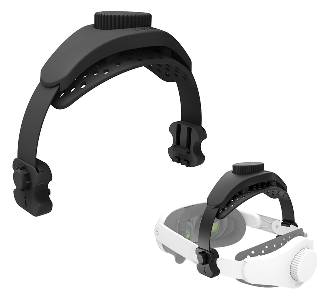 

for Meta Quest Head Strap Reduces the burden on your head Compatible Headband Easy to wear Accessory Compatible with [SHEAWA] 3S/3/2/Pro Pico4/Pro чорний