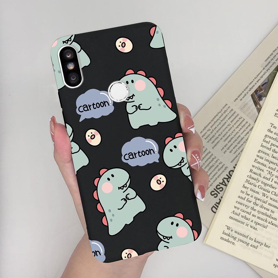 Case For Xiaomi Redmi S2 Y2 Cover Soft Matte Cute Pattern Silicone TPU Phone Case for Xiaomi RedmiS2 S 2 Y 2 Cases Back Cover