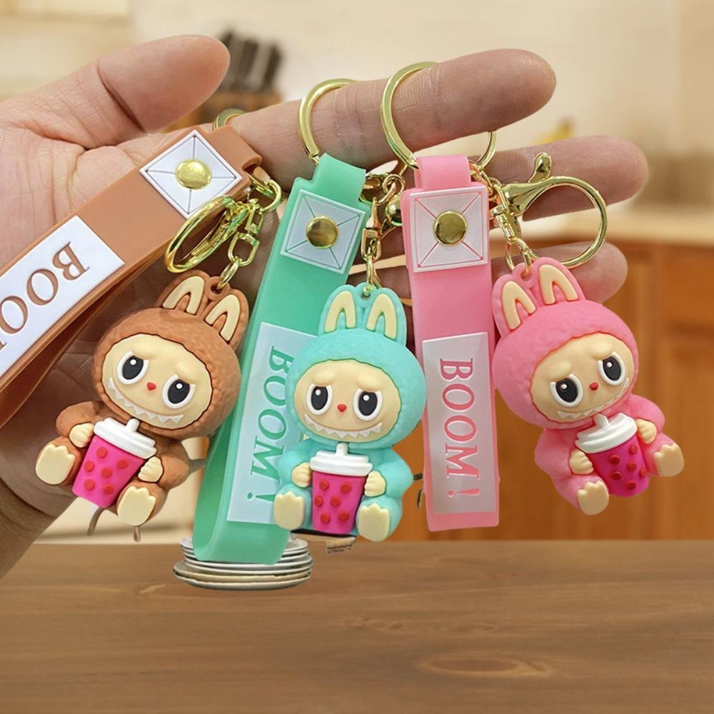 Cute Series Keychain Rab Seated Car Backpack Pendant