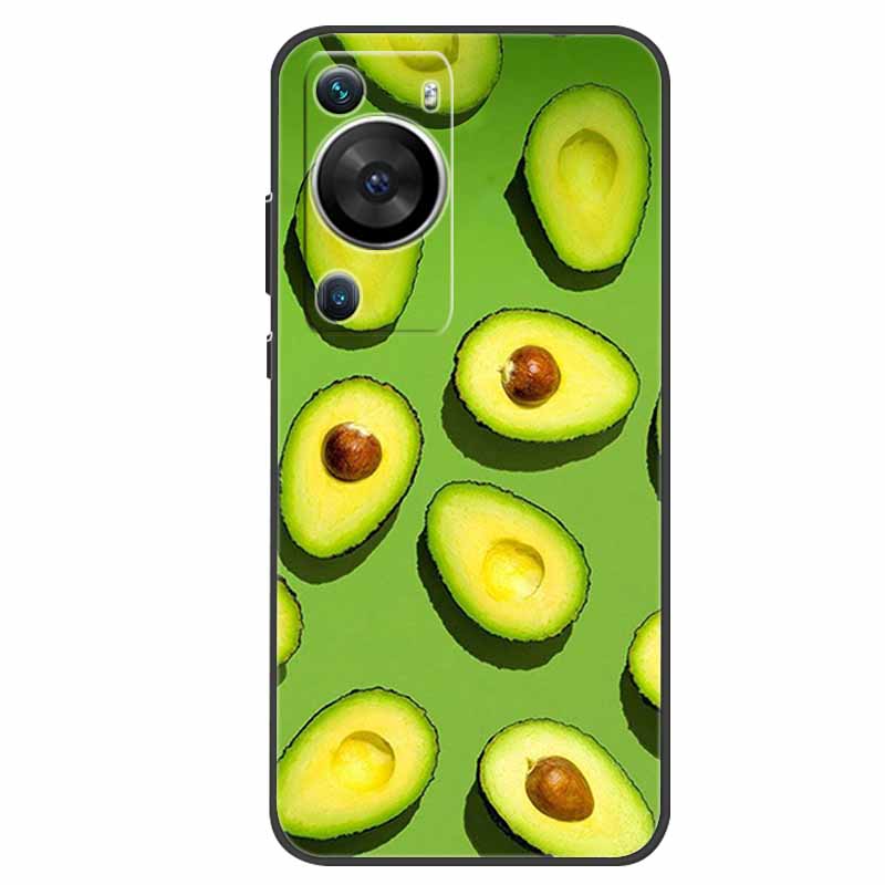 For Huawei P60 Pro Case Animals Protector Soft Silicone Phone Back Cover Cases for Huawei P60 Pro Coque Shockproof Wolf New Capa