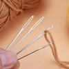 9 PCS Large Eye Blunt Sewing Needles Cross Stitch Knitting Needle Handmade Leather Embroidery Thread Needle Sewing Accessories