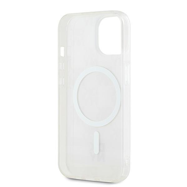 Dkny Dkhmp15Shcptsp Iphone 15 / 14 / 136.1 Różowy/Pink Hardcase Iml Checkered Mono Pattern & Printed Stripes Magsafe