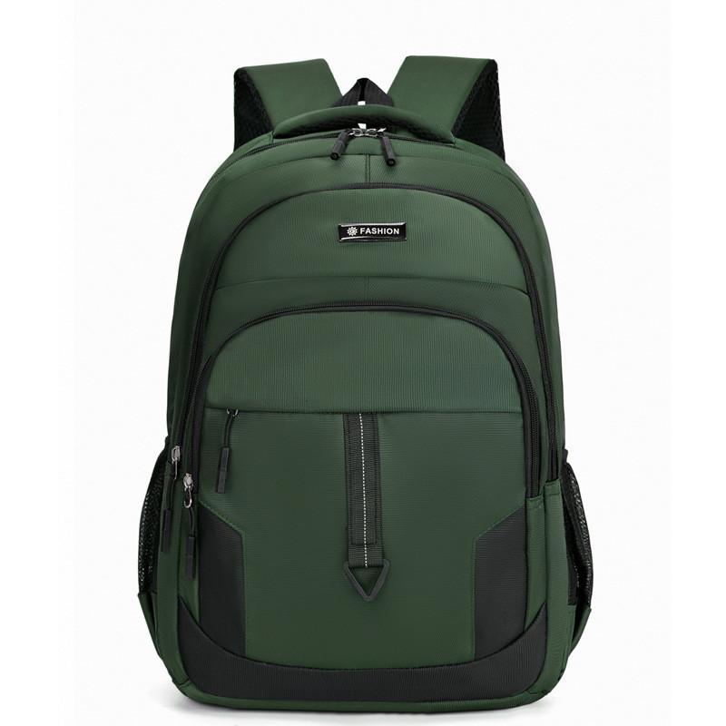 Letter Printed Oxford Fabric Business Laptop Backpack With Lightweight Design For High School Students