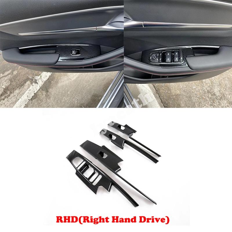 ABS carbonfiber For BYD SEAL 5 dmi Chaser 05 Chazor King DM-i 2024+ Window lift gear Control water Panel Air Vent Outlet Cover