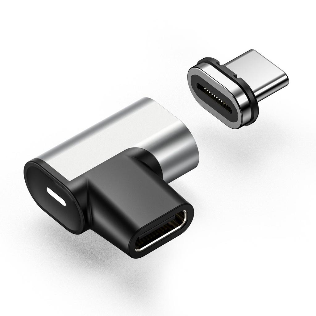 Magnetyczny adapter USB-C 24-pinowy do szybkiego ładowania PD100W - Kompatybilny z USB 3.1