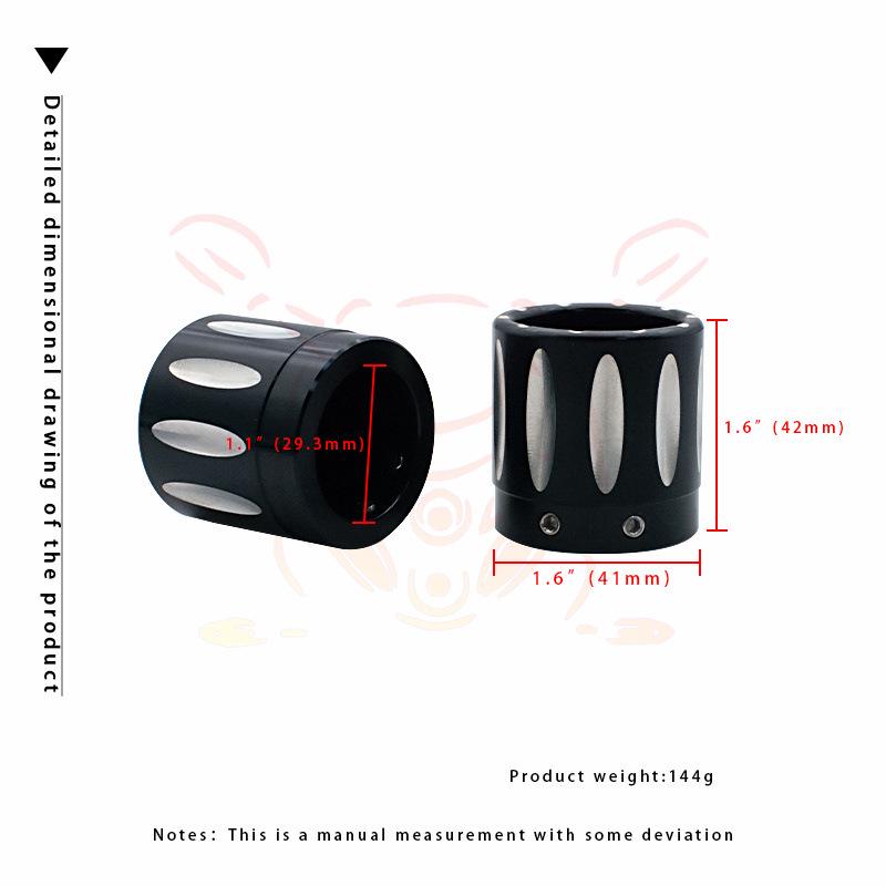 Harley 883/1200 48 Softail Front Wheel Axle Decorative Cover