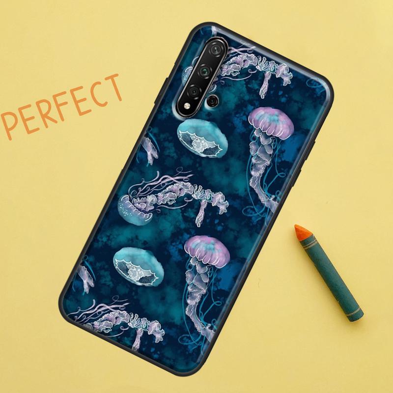 Magic Jellyfish For Huawei Nova 12s 11i 7i 8i 12i Y73 Y70 Y90 Y60 Y72 Y61 Y91 9 10 SE P40 Lite P30 Pro Case