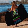 A-Mindless Self Indulgence-S Microfiber Printed Beach Towel Mountain Climbing Yoga Beach Swimming Running Absorbent Soft Towel