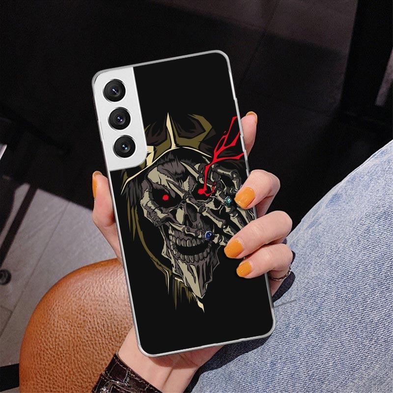 Overlord Anime Phone Case For Samsung Galaxy S24 S25 Edge S26 Ultra S23 S22 S21 Plus S20 FE + Personalized Print Cover Galaxy S2