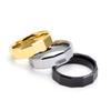2026 Ring Personalized Cut 18K Jewelry Men's Scratch Resistant Index Finger Ring Jewelry