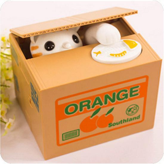 Upgraded Cute Cartoon Panda Money Stealer: Adorable Kitten-Themed Panda Savings Bank Gift Ornaments