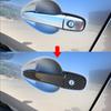 For Subaru Forester 2025 2026 Car Accessories ABS Chrome Door Handle Cover With Smart Key Hole Catch Cap Trim Molding