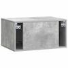 Wall Mounted TV Cabinet Concrete Grey 59.5 x 41 x 30 cm