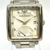 Used Working New Battery Beautiful ConditionEMPORIO ARMANI Square Quartz Watch