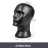 Multifunctional Display Mannequin Head for Spray Paint Hat, Bow Tie, Glasses, and Mask Props