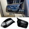 Rearview Mirror Cover Cap Carbon Fiber / Black for BMW 5 Series E60 E61 E63 E64 2004-2008 520i 525i 528i 528xi