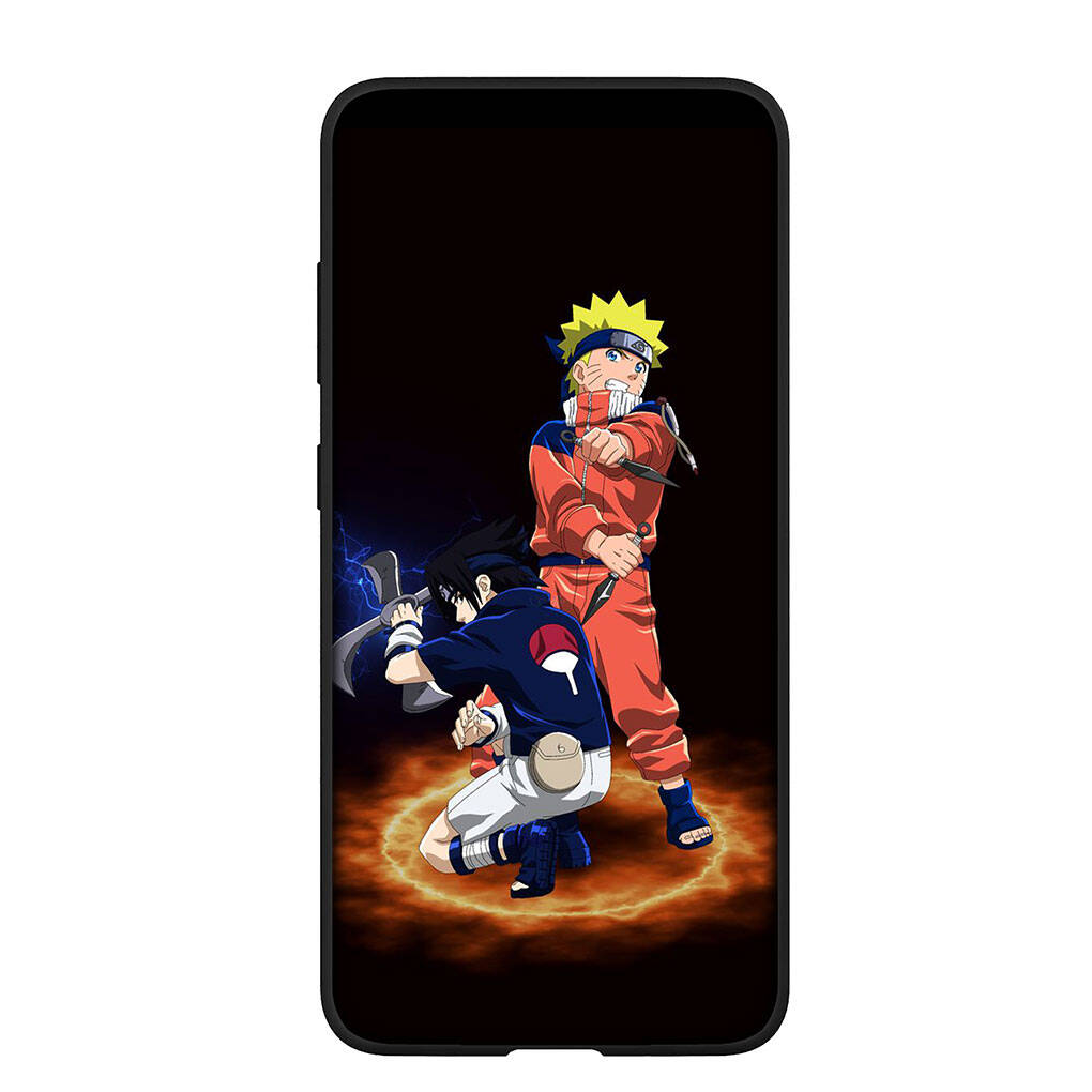 Phone Case for iPhone 17 15 16 Plus X Redmi Note 14 12 11 13 Pro Max Huawei P30 P20 Lite OPPO A60 A40 A80 A38 A54 Uchiha Sasuke Silicone Narutos Cover