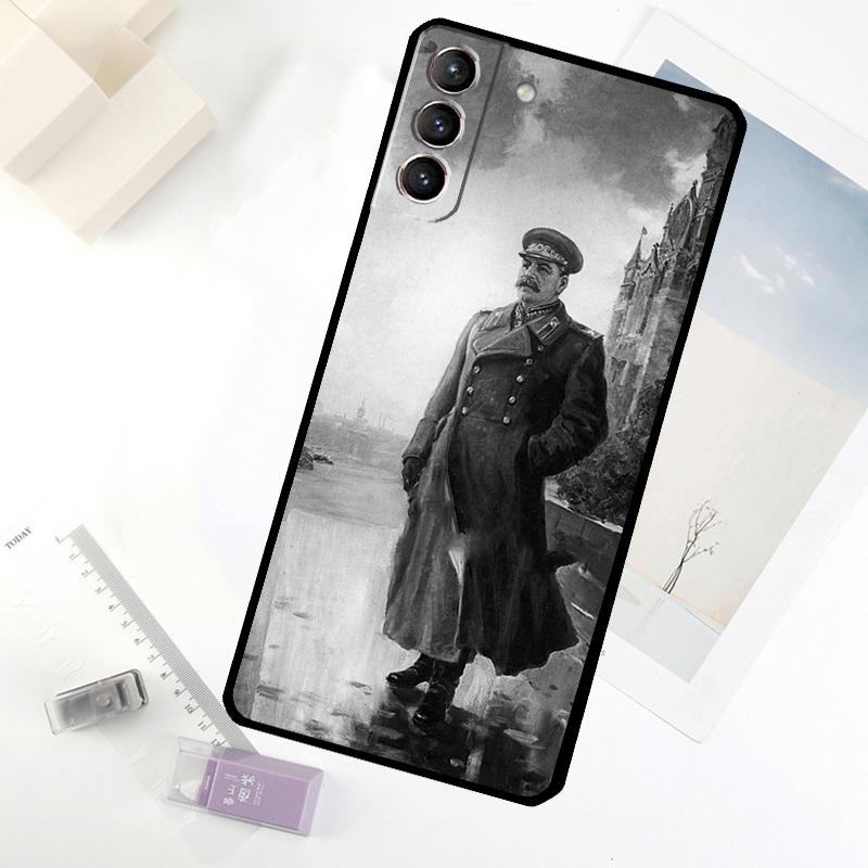 Russian Commander Stalin Phone Case For Samsung Galaxy S20 FE S21 S22 S23 S24 S25 S26 Ultra S10 S25 Plus S25 FE Cover